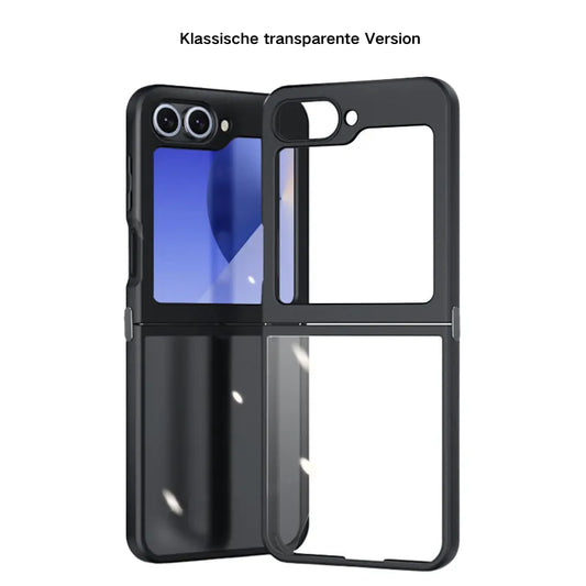 Mattierte halbtransparente Hülle für Samsung Flip-Serie