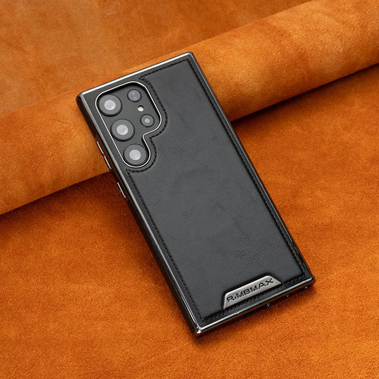 Luxus-Leder mit integriertem Magnetring Hülle für Samsung S-Serie🎁20% Rabatt auf das Zweite✈️2 oder mehr: kostenloser Versand