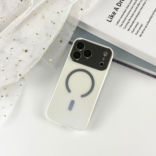 Milchglas Großes Fenster Magnetische Hülle für iPhone