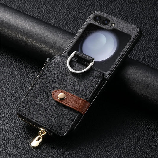 Ringhalter Börsenfunktion Hülle für Samsung Flip-Serie