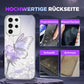 Kristall Schmetterling magnetische gehärtetes Glas Fall Abdeckung Hülle für Samsung S-Serie🎁20% Rabatt auf das Zweite✈️2 oder mehr: kostenloser Versand