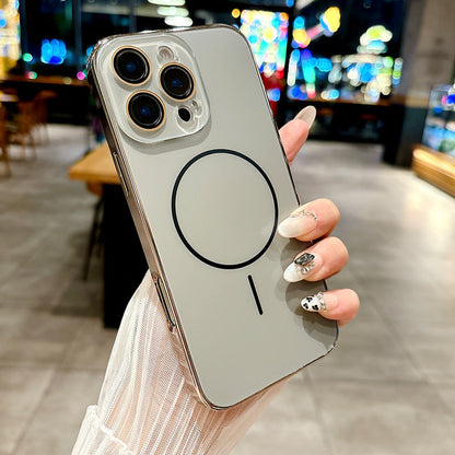 Mattierter galvanisierter Rahmen Hülle für iPhone