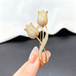 Minimalistischer Tulpen-Brooch🌷