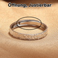 🌟Exklusiver Silber Glitzer Ehering - Verstellbar🌟Einen Ring kaufen – ein Armband geschenkt!