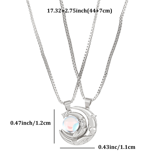 Magnetische Paarkette, beste Freundinnen-Kette🧲💞