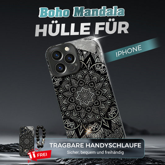 Dark Mandala Totem Hülle für iPhone🎁20% Rabatt auf das Zweite✈️2 oder mehr: kostenloser Versand