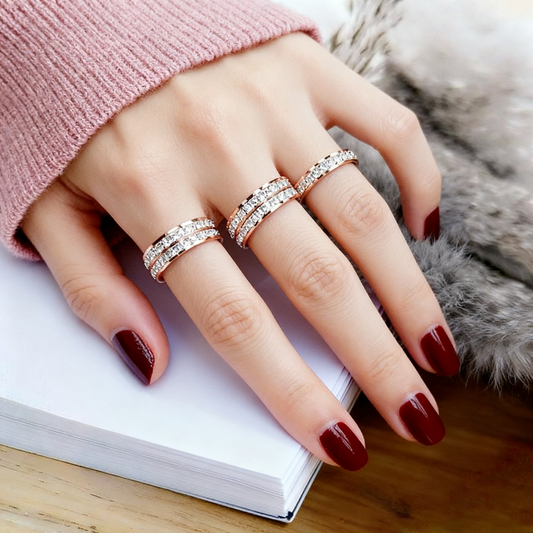 ✨ Unendlicher Sternenhimmel Ring ✨