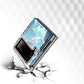 Galvanisierte Schale TPU-Marmor Hülle für Samsung Flip-Serie