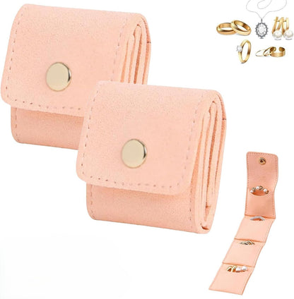 🎁Kauf 1, get 1 gratis✨Tragbare Fach Schmuck Aufbewahrungstasche