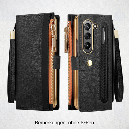 Brieftasche für Visitenkarten Hülle für Samsung Fold-Serie