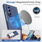 Magnetischer Scharnierschutz und Displayschutzfolie Handyhülle für Samsung Fold-Serie