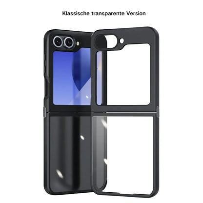 Mattierte halbtransparente Hülle für Samsung Flip-Serie