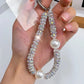 Diamantbesetzte Perle Handy-Lanyard