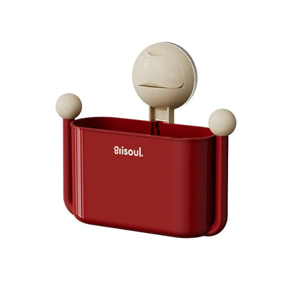 Badezimmer Aufbewahrungsregal mit Saugnäpfen -Kein Bohren erforderlich✅️