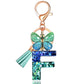 26-Buchstaben-Schlüsselanhänger mit Schmetterling