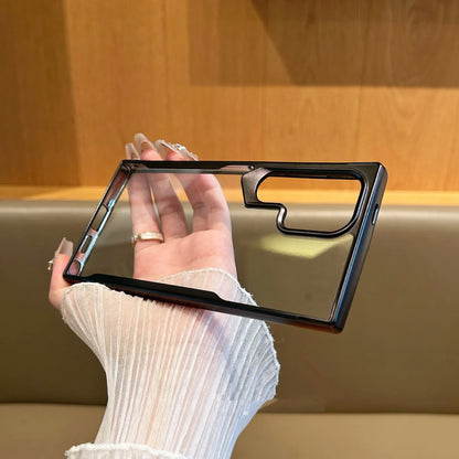 Tech-Stil Transparent Hülle für Samsung S-Serie