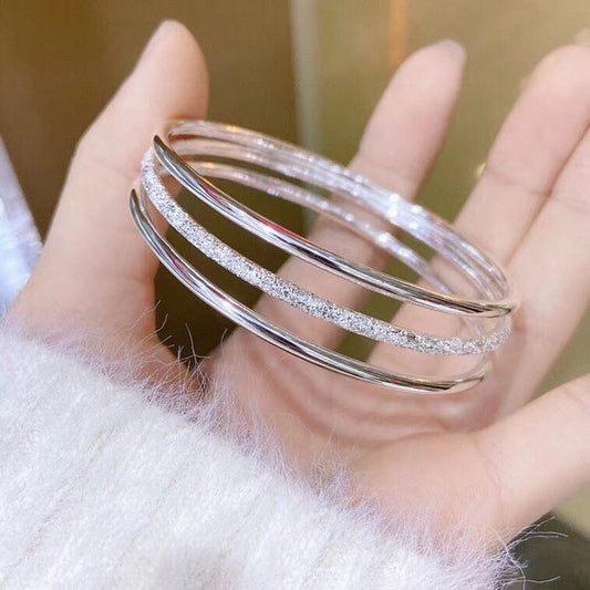 ✨ Drei Leben Weißkupfer Armband Set ✨