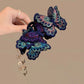Handgefertigte Haarspange mit 3D-Schmetterling