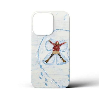 Schneelandschaft Paar Hülle für iPhone💕Für meinen Liebsten