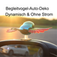 🐦 Begleitvogel-Auto-Deko | Dynamisch & Ohne Strom! 🚗💨