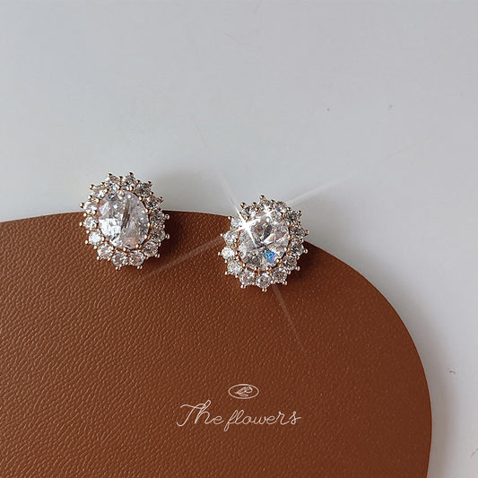 ✨ Strahlender Sonnenglanz: Ohrstecker & Ohrclips mit Zirkonia & Kristall ✨