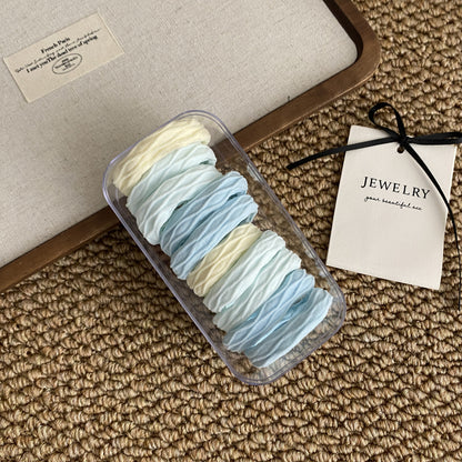 Einfache, hoch elastische, langlebige Gummibänder für Haare – 5 cm breite Ausführung