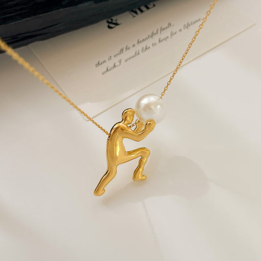 🌄 Der Sisyphus-Anhänger: Ein Symbol unermüdlicher Stärke