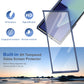Magnetischer Scharnierschutz und Displayschutzfolie Handyhülle für Samsung Fold-Serie