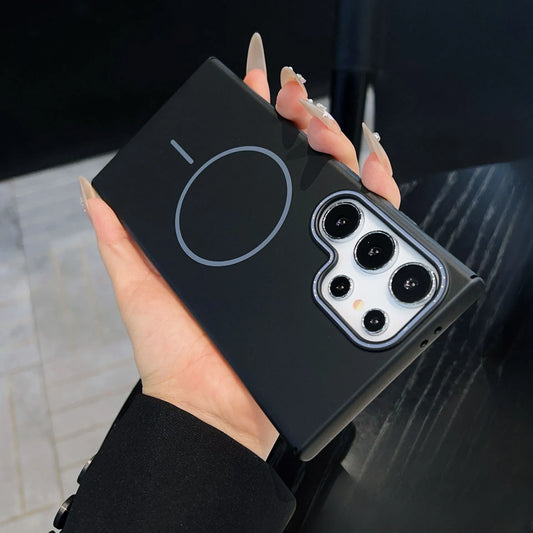 Magnetische - Mattschliff - Hautfreundlich Hülle für Samsung S-Serie