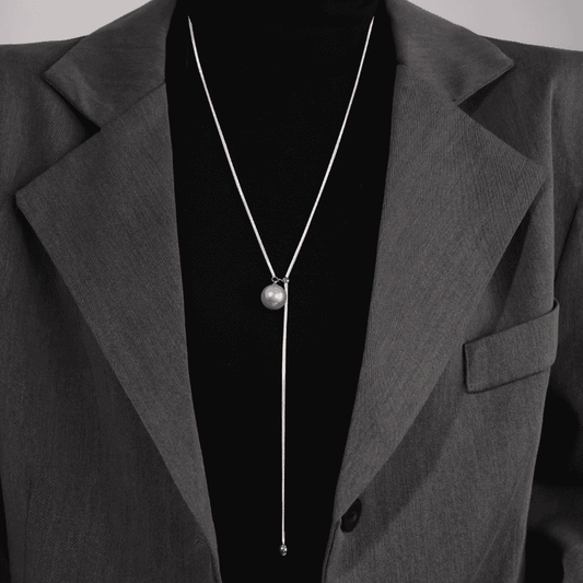 Perlenkette – lang - Kann zu jedem Outfit getragen werden💥