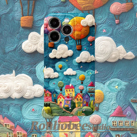 Flache 3D-Märchenwelt Hülle für iPhone