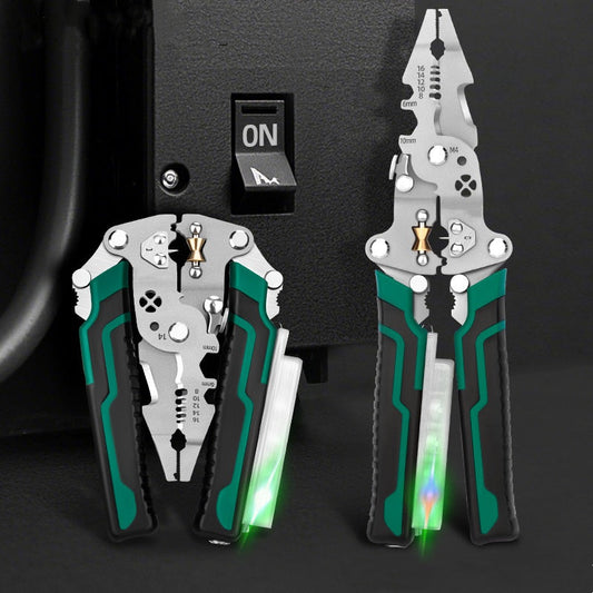 ✨ Multifunktionale klappbare Draht-Abisolierschere – Mit elektrischem Test 🛠️🌟