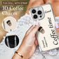 mit 3D-Kaffee-Puppe Hülle für iPhone 🎁Trageband Süße kostenlos verschenken