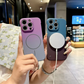 Magnetische Gradienten mit Halbumhüllung Hülle für iPhone