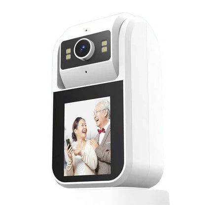 Heimüberwachungskamera mit Lautsprecher und Bildschirm