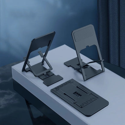 Dünner, faltbarer, verstellbarer Handyhalter für den Schreibtisch