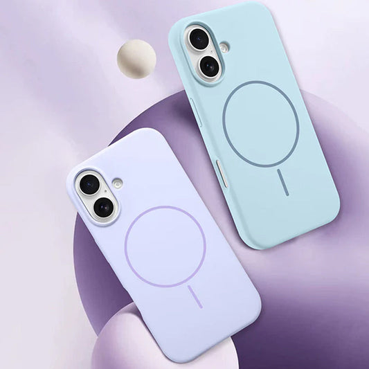 Minimalistische magnetische Silikon Hülle für iPhone🎁20% Rabatt auf das Zweite✈️2 oder mehr: kostenloser Versand