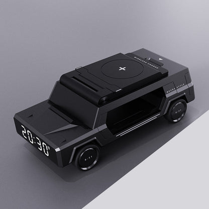 Multifunktionales kabelloses Schnellladegerät im Autodesign