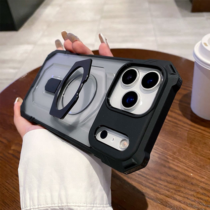 Stoßfeste mit magnetischem Ringständer  Hülle für iPhone Serie