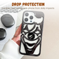 Fashion Hollow-Out Clown Case for iPhone Series