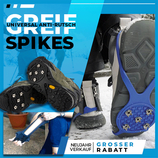 Universelle Rutschfeste Greifer-Spikes