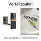 Klapphülle mit vollständigem Scharnierschutz und Displayschutz Handyhülle für Samsung Flip