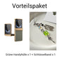 Klapphülle mit vollständigem Scharnierschutz und Displayschutz Handyhülle für Samsung Flip